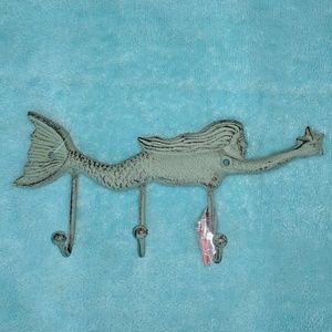Mermaid hanging hook holder